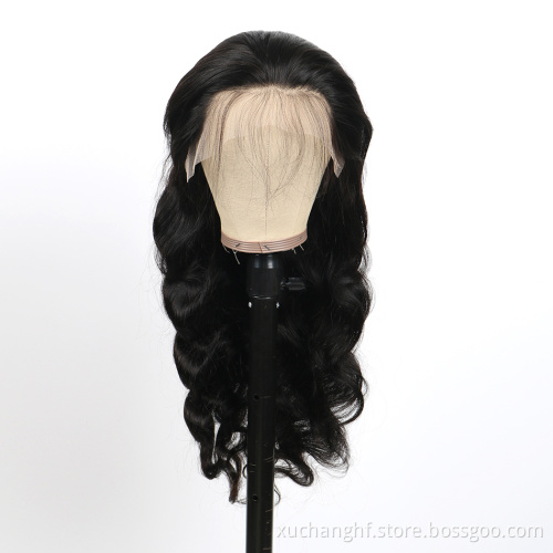 wholesale wig vendors brazilian natural wig human hair lace front yexin virgin peruvian hair wigs for black woman body wave